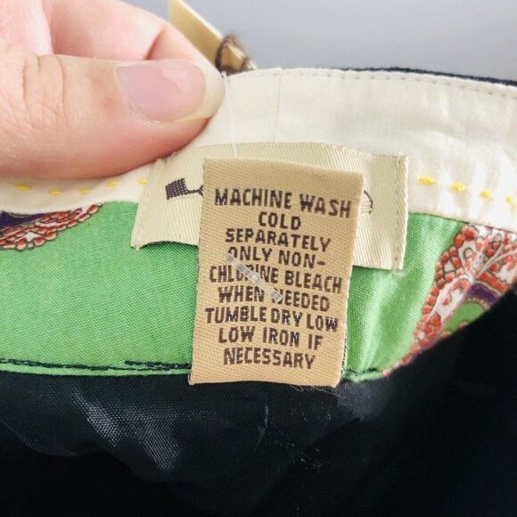 Anthropologie Elevenses Size 6 Black Slim Business Casual Crop Pant - Picture 10 of 12